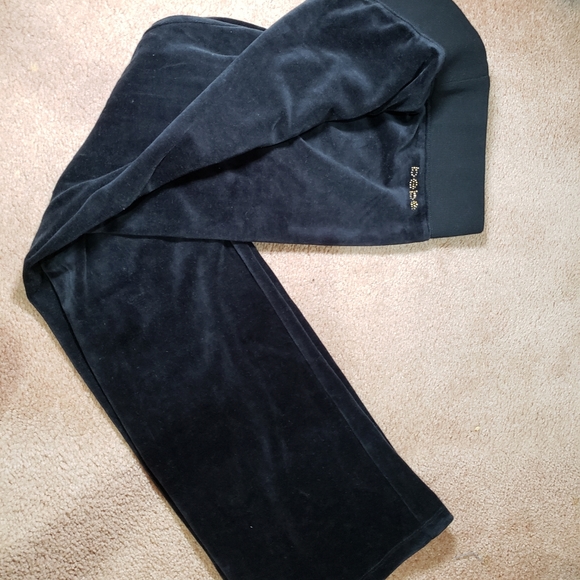 Brand new bebe velour sweatpants - Picture 2 of 5